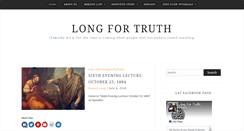 Desktop Screenshot of longfortruth.com